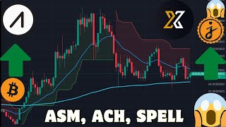 ACH, ASM, AND SPELL TOKEN SHOULD BE ALMOST READY FOR BIG PRICE PUMP!! NOTHING CAN STOP THESE CHARTS