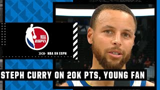 Steph Curry on his interaction with young fan PJ: 'It's what the NBA is all about' | NBA on ESPN