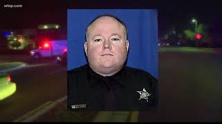 Law enforcement escorts body of fallen Highlands County deputy