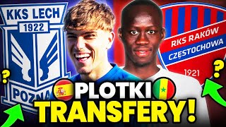 TRANSFER z LIGUE 1! | PLOTKI \u0026 TRANSFERY w EKSTRAKLASIE! | LECH, LEGIA, RAKÓW, PIAST, PUSZCZA