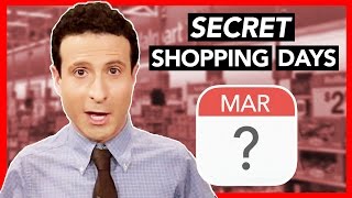 5 Secret Shopping Days You've Never Heard Before!