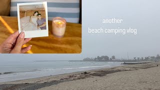 vlog 16 | Beach Camping & Pop-Up Camper Tour