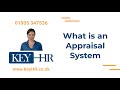 What is an appraisal system