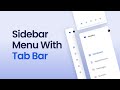 🔥 Responsive Sidebar Menu With Tab Bar Using HTML CSS & JavaScript