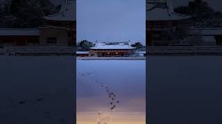 雪の京都: Kyoto in snow 1/25/2023 #shorts