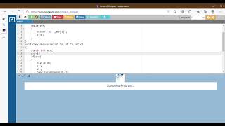 Copy Array element in reverse order using Recursion