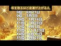 【年を取るほど金運が上がる人】誕生日ランキングtop100 誕生日占い