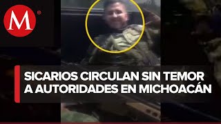 Elemento de la Guardia Nacional dejó ir a un sicario en Nueva Italia, Michoacán