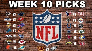 NFL Week 10 Picks 2022