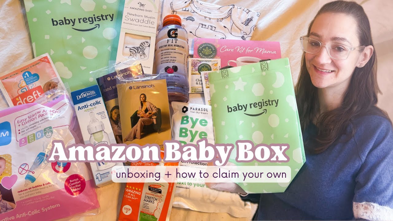 Amazon Baby Registry Welcome Box (2023) - YouTube