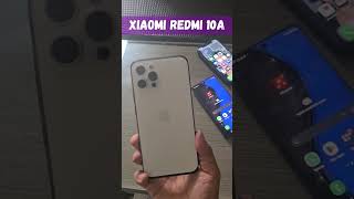 Xiaomi Redmi 10A Convert To Iphone 12 Pro Max 13 Pro Max 14 Pro Max #shorts