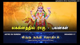 லக்கினத்தில் ராகு பலன்கள் |  பிருகு நந்தி ஜோதிடம் | #Astro_SU_Sureshலக்கினத்தில் ராகு பலன்கள்