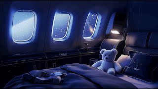 First Class Night Flight Ambience | Airplane Sound for Sleeping | 10 hours Jet Engine White Noise