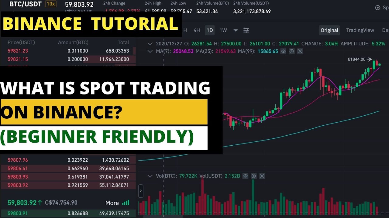 WHAT IS SPOT TRADING (CRYPTOCURRENCY) ON BINANCE - YouTube