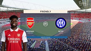 FIFA 23 | Arsenal vs Inter Milan - Club Friendly - Full Gameplay