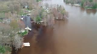 Secord Lake Flood Footage