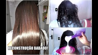 ULTRA RECONSTRUÇÃO PARA SALVAR O SEU CABELO | Analice Borges