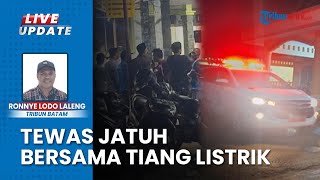 Tak Ikuti SOP, Seorang Petugas PLN Tewas Tertimpa Tiang Listrik Roboh di Jalan Jago Kepulauan Riau