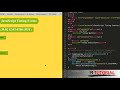 Tutorial JavaScript for beginners #54   Timing Events # M Tutorial
