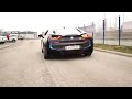 bmw i8 start and acceleration sound