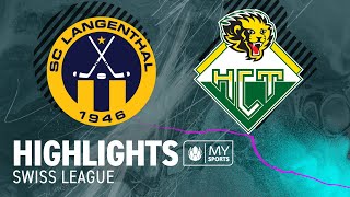 Langenthal vs. Thurgau 4:3 nP – Highlights Swiss League