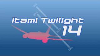 Itami Twilight 14 - ITM/RJOO Runway 14 -