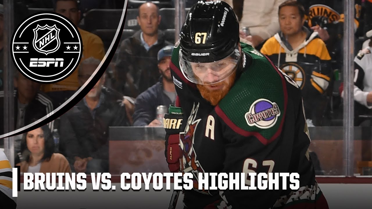 Boston Bruins Vs. Arizona Coyotes | Full Game Highlights - YouTube