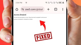 How To Remove Access Denied Website In Google Chrome Fix Access Denied Problem In Google Chrome