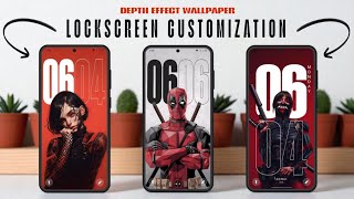 Depth Effect Wallpaper 🔥 Lockscreen Customization for Any Android Phone !