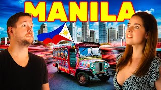 CRAZY 48 Hours in MANILA Philippines 🇵🇭 (First Impressions)