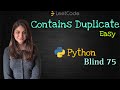 Leetcode 217. Contains Duplicate Python
