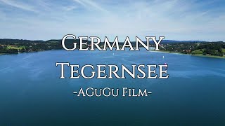 德国泰根湖的壮丽航拍景色，你绝对不能错过！Germany Tegernsee Fly Video