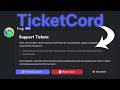 How to Setup TicketCord Bot in your Discord Server! (2026)