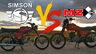 Simson vs MZ [S50 | ETZ 250 | Ausfahrt | Saison 2017]