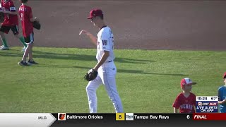 Brewers' top pitching prospect, Misiorowski, shines in home debut with T-Rats