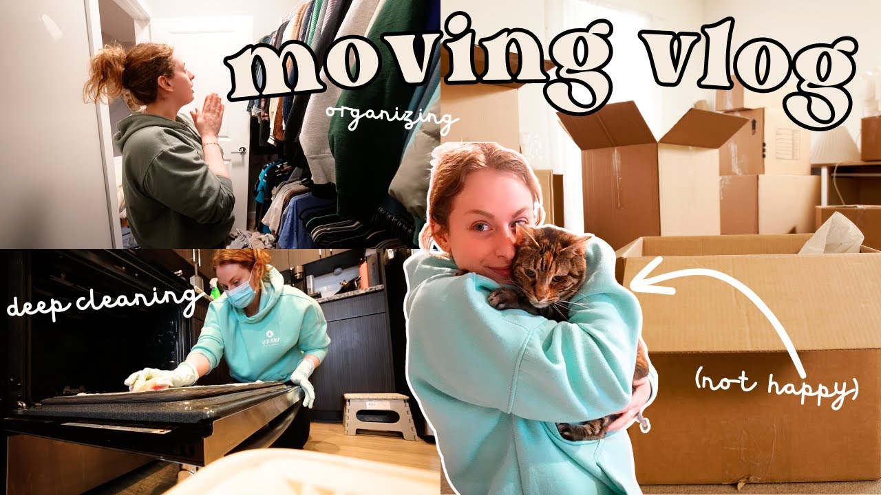 Packing Cleaning Moving Vlog Part 1 Youtube