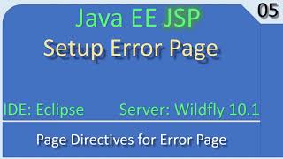Setting-up Error Page via Page Directive Attribute | JavaEE JSP Tutorial #05