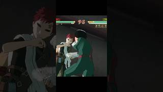 Rock Lee Vs Gaara  #anime #naruto #sakura  #narutoultimateninjastorm