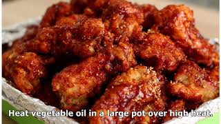 Korean Fried Chicken (KFC) | Yangnyeom Tongdak (양념통닭) | Korean Spicy Sweet Fried Chicken Recipe