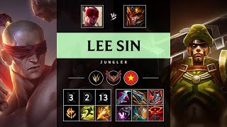 Lee Sin Jungle vs Jarvan IV - VN Grandmaster Patch 25.12