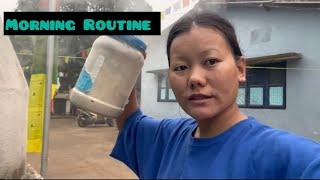 Morning Routine||Shichak life||tibetan sisters||tibetan vlogger||Odisha