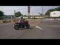 永慶駕訓班 大型重機考照練習 ride yamaha xj6s at the driving training school daytime