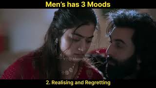 Mens have 3 moods Feat Ranbir Kapoor | Rashmika Mandanna | Animal | Relationships Goals