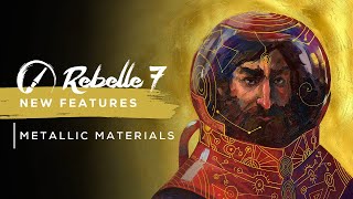 Rebelle 7 New Features: Metallic Materials