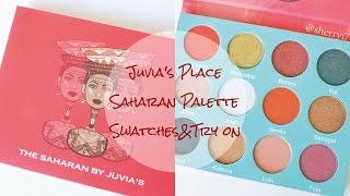 Sherryi77 | Juvia's Place Saharan Palette Eyeshadow Swatches \u0026 Demo