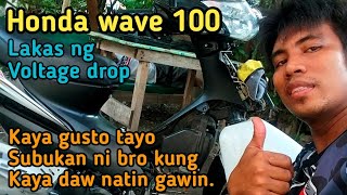 Wave 100 Nag aagawan ng suply / Kaya gusto tayo subukan ni bro kung kaya natin magawa / Basic lang