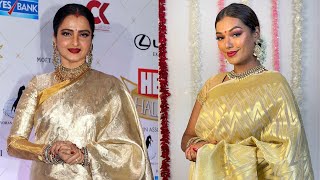 Recreating Rekha Ji’s Iconic Makeup Look | Bollywood Celeb Makeup Tutorial #shorts