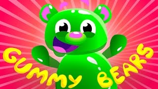 Mega Gummy Bear Song | Kids Songs | by Little Angel
