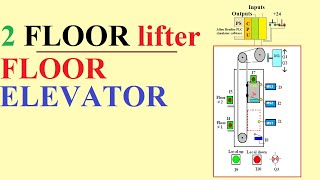 2 FLOOR lifter | FLOOR ELEVATOR | PLC programming tutorial