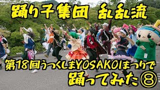 【乱乱流】うつくしまYOSAKOIまつりで踊ってみた８【ニコニコ町会議編】